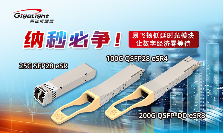 易飞扬低延迟光模块产品系列为客户带来纳秒使用价值缩略图